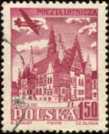 Pays : 390,3 (Pologne : République Populaire)  Yvert Et Tellier N° : Aé   37 (o) - Used Stamps