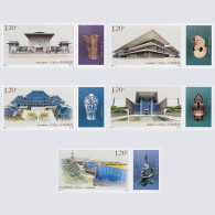 China Stamp  MS MNH,2024-7 China Museum Construction II，5v - Unused Stamps