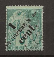 1891 USED St Pierre Et Miquelon Mi 30 - Used Stamps