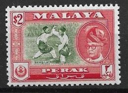 MALAYSIA PERAK 1957-61 SULTAN MH - Perak