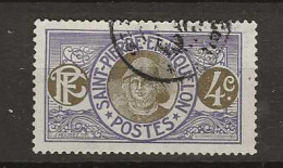 1909 USED St Pierre Et Miquelon Mi 75 - Used Stamps
