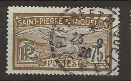 1909 USED St Pierre Et Miquelon Mi 86 - Gebruikt