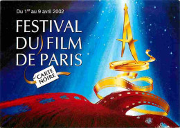 Cinema - Affiche De Festival - Festival Du Film De Paris - Du 1er Au 9 Avril 2002 - CPM - Voir Scans Recto-Verso - Affiches Sur Carte