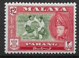 MALAYSIA PAHANG 1957-61 SULTAN ABOU BAKAR MH - Pahang