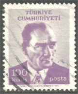XW03-0006 Turkey 1971 Kemal Ataturk - Gebruikt