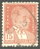 XW03-0001 Turkey 1931 Kemal Ataturk - Used Stamps