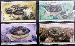 China 2021, Fujian Tulou, MNH Stamps Set - Neufs