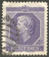 XZ01-0028 Reine Queen Elizabeth 4c Canada - Used Stamps