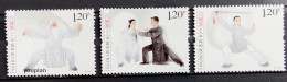 China 2023, Taijiquan (Tai Chi Chuan), MNH Stamps Set - Ongebruikt