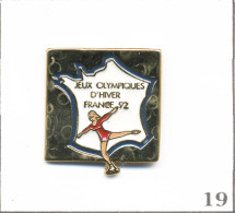 Pin's Sport - J.O D’Albertville 1992 / Patinage Artistique. Non Estampillé. Métal Peint. T1021-19 - Olympic Games