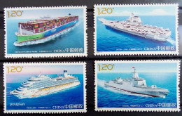 China 2024, China Shipbuilding Industry, MNH Stamps Set - Nuevos