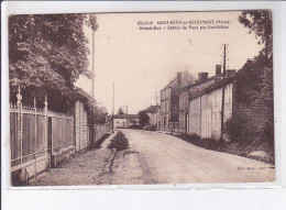 SAINT-REMY-en-BOUZEMONT: Grande-rue, Entrée Du Pays Par Arzillières - Très Bon état - Saint Remy En Bouzemont