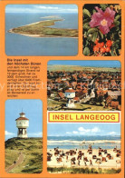 72429670 Langeoog Nordseebad Fliegeraufnahme Totalansicht Leuchtturm Strand Lang - Langeoog