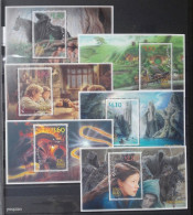 New Zealand 2021, Lord Of Rings, Six MNH S/S - Unused Stamps