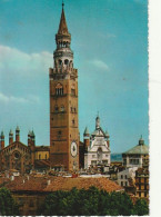 CREMONA DETTAGLI IL TORRAZZO ANNO 1973 VIAGGIATA - Cremona