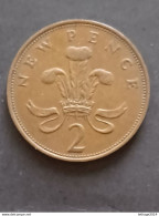 GRAN BRETAGNA REGNO UNITO UNITED KINGTON COIN 2 PENCE 1971 GRAMS 7,0 - 2 Pence & 2 New Pence