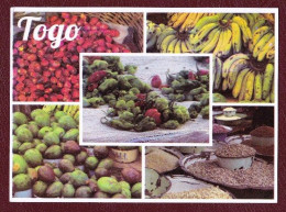 Togo- Aller Doucement N'empèche Pas D'arriver. Fruit. Standard Size, Divided Back; New, Ed. Credits Mines - Togo