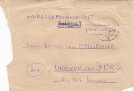 Kriegsgefangenenpost Flieger-Oberstabsingenieur 1946 Von Zedelgem Nach Ladekop - Prisoners Of War Mail