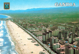 GANDIA - N°241 Ed. Subirats Casanovas - Playa - Vista Aerea - Autres & Non Classés