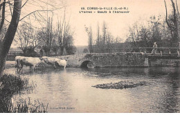 COMBS LA VILLE - L'Yerres - Boeufs à L'Abreuvoir - Très Bon état - Combs La Ville