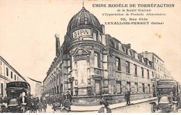 LEVALLOIS PERRET - Usine Modèle De Torréfaction De La Société Générale - Très Bon état - Levallois Perret