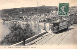 Ligne Du Tramway De VILLEFRANCHE à BEAULIEU - Très Bon état - Villefranche-sur-Mer