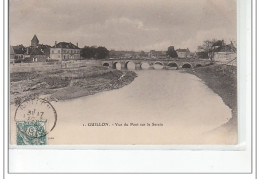 GUILLON - Vue Du Pont Sur Le Serein - Très Bon état - Guillon