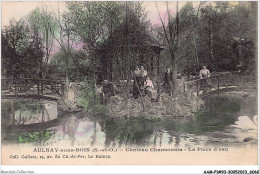 AAMP1-93-0032 -AULNAY-SOUS-BOIS - Chateau Chansonnia - La Piece D'eau - Aulnay Sous Bois