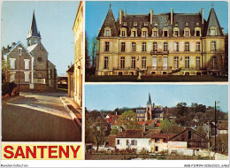 ABBP11-94-1000 - SANTENY - L'eglise Saint Germain - Le Chateau - Le Village - Santeny