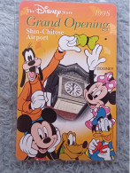 DISNEY - JAPAN - V234 - GRAND OPENING 1998 SHIN-CHITOSE AIRPORT - Disney