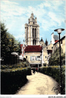 ADZP11-95-0918 - PONTOISE - Val D'oise - Cathédrale St-maclou - Vue Prise Du Jardin - Pontoise