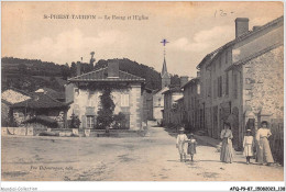 AFQP9-87-0846 - SAINT-PRIEST-TAURION - Le Bourg Et L'église  - Saint Yrieix La Perche
