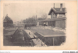 AFVP11-94-1009 - FONTENAY-SOUS-BOIS - Les Quais De La Gare  - Fontenay Sous Bois