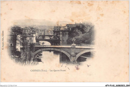 AFYP1-81-0003 - CASTRES - Les Quatre Ponts  - Castres