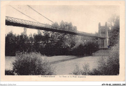 AFYP9-82-0857 - VILLEBRUMIER - Le Tarn Et Le Pont Suspendu  - Villebrumier