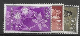 Spanish Guinea Mlh * 1958 Butterfly Set - Guinea Espagnole