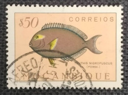 MOZPO0362U9 - Fishes - $50 Used Stamp - Mozambique - 1951 - Mosambik