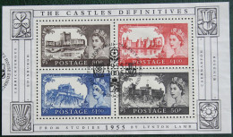 Castles Burgen (Mi 2291-2294 Block 23) 2005 Used Gebruikt Oblitere ENGLAND GRANDE-BRETAGNE GB GREAT BRITAIN - Gebruikt