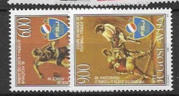 Yugoslavia 1998 Football Set Mnh ** - Ongebruikt