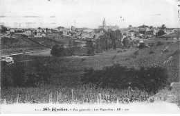 SAINT EMILION - Vue Générale - Les Vignobles - Très Bon état - Saint-Emilion