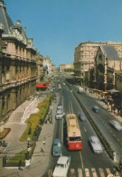 LYON, PLACE DES CORDELIERS, PALAIS DE LA BOURSE, EGLISE BONAVENTURE, VOITURES ANNEE 60, ANTOCAR COULEUR  REF 16567 - Lyon 2