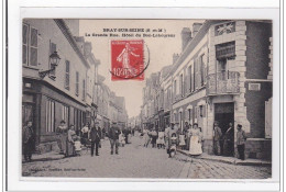 BRAY-sur-SEINE : La Grande Rue, Hotel Du Bon-laboureur - Tres Bon Etat - Bray Sur Seine