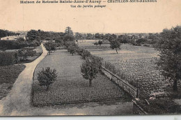 CHATILLON : Maison De Retraite Sainte-Anne-d'Auray, Vue Du Jardin Potager - Très Bon état - Châtillon