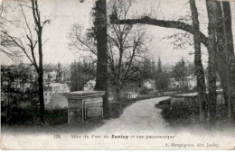 JUVISY: Allée Du Parc Et Vue Panoramique - état - Juvisy-sur-Orge