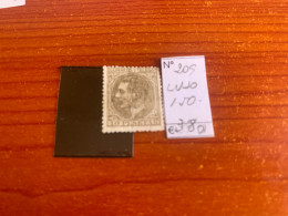 ESPAÑA Nº 209.  USADO CENTRAJE - Unused Stamps