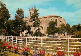 47 - Casteljaloux - L'Eglise - Fleurs - Flamme Postale De Casteljaloux - CPM - Voir Scans Recto-Verso - Casteljaloux