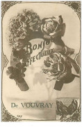 37. N°33575.vouvray.bonjour Affectueux - Vouvray