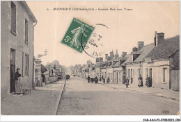 CAR-AAHP3-37-0186 - MONNAIE - Grande Rue Vers Tours - Monnaie