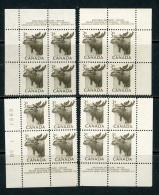 Canada MNH PB's 1953 Moose - Nuovi