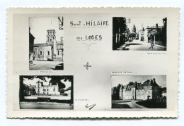 SAINT-HILAIRE-DES-LOGES (85) - Multivues - Rue De Foussais, Eglise, Mairie Et Château De La Vergne - Saint Hilaire Des Loges